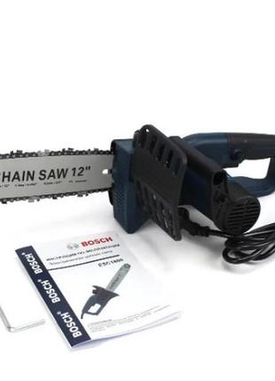 Електрична ланцюгова пила bosch esc 1800 (шина 30 см, 1.8 квт) електропила бош