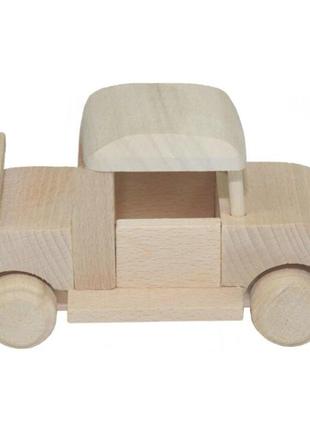 Дерев'яний автомобіль іграшковий3 фото