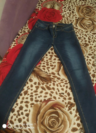 Теплі джинси на флісі розмір 29