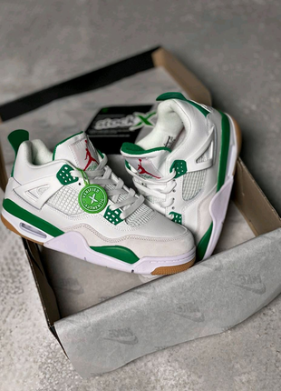 Nike air jordan 4 retro sb green