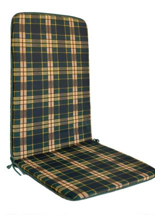 Матрац сидіння для садових стільців, гойдалки 120х48 зелений