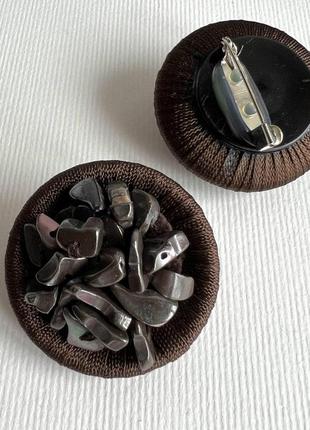 Брошка птахи 60мм золота метал