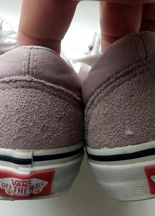 22,5 см.замшевые кеды vans (оригинал)3 фото