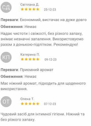 Крем-гель делікатний для інтимної гігієни з пробіотиками2 фото