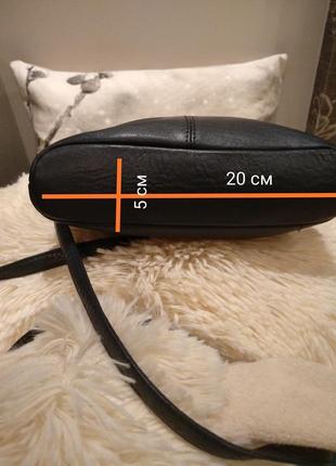 Шкіряна сумка " crossbody bag "3 фото