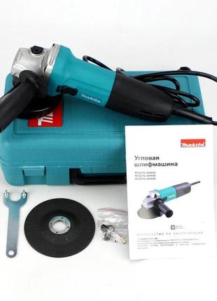 Болгарка makita ga 5030 (720 вт, 125 круг) у кейсі. кутова шліфувальна машина макита ga5030