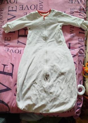 Спальник велюровий 3-6-9міс