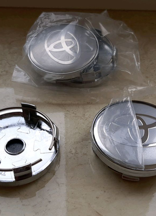 Ковпачки в диски toyota 60 мм