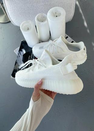 Кроссовки кроссовки кроссовки кроссовки adidas yeezy 350 white premium адидас извики 3503 фото