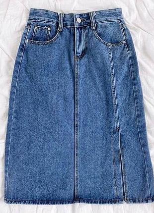 Джинсова спідниця
