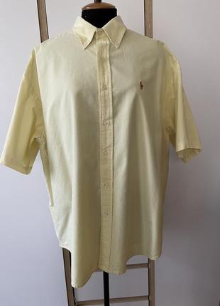 Стильна жовта сорочка від ralph lauren