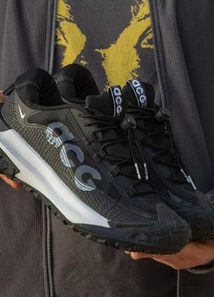 Мужские кроссовки nike acg mounting fly 2 black white 40-42-43-44