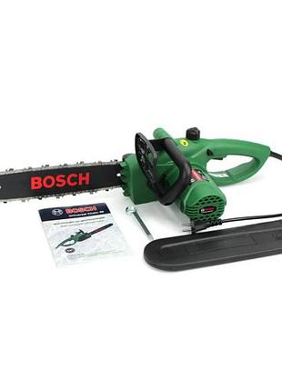 Електрична ланцюгова пила bosch universalchain 40 (шина 35 см, 2.4 квт). електропила бош