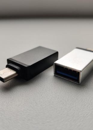 Перехідник, адаптер usb a, usb type-c, mini jack, micro usb.