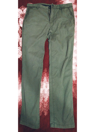 Зелені штани - чіноси5 фото