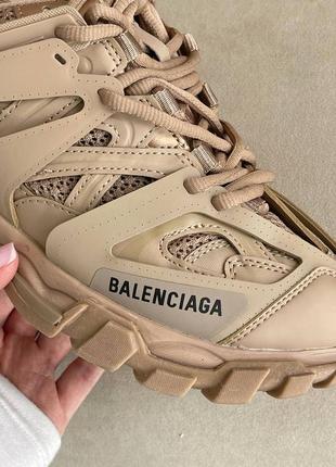 Кроссовки кроси кросівки кросы кроссівкиbalenciaga track beige баленсіага трек4 фото