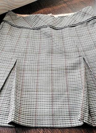 Трендовая юбка next (под колготы,чулки,гольф,свитер,пуловер)4 фото