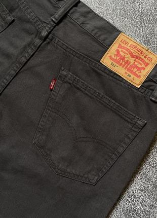Мужские темные серые джинсовые шорты levi`s оригинал размер 368 фото