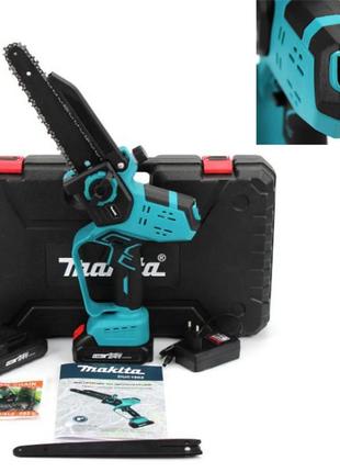 Аккумуляторная мини-пила makita duc190z с индикатором заряда (24v, 5аh) акб веткорез макита