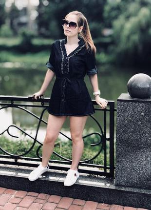 Джинсовое платье - рубашка / віддам у 🎁 при покупці одного товару зі сторінки.