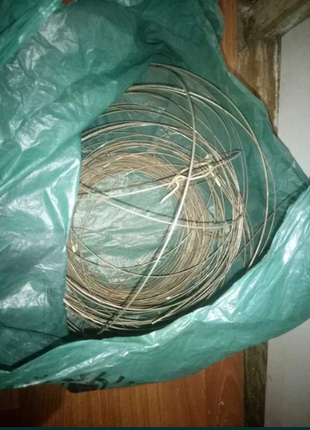 Проволока пружинная каленая гартована 1 кг, цена за метр пометров