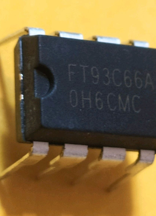 Мікросхема пам'яті eeprom 93c66 корпус dip-8