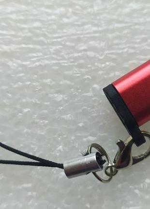 Перехідник адаптер usb-c type c тато папа micro usb мама червоний
