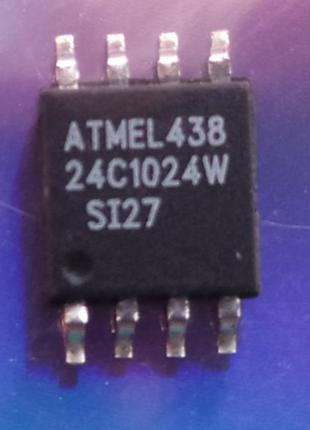 Чіп мікросхема пам'яті eeprom 24c1024 at24c1024 at24c1024w sop-8