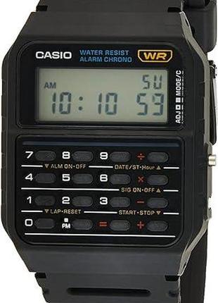 Часы casio ca-53w-1cr с калькулятором