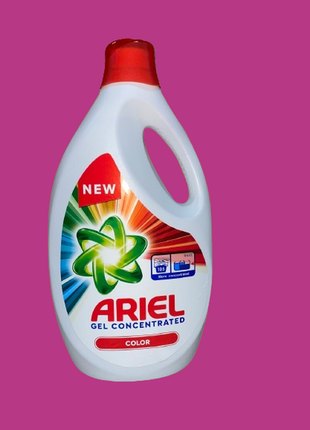 Гель для прання ariel gel color 5,775 л для кольорового