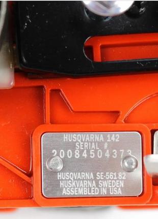 Бензопила хускварна husqvarna 142 usa (шина 38 см, 1.9 квт) пила хускварна 142 e-series9 фото