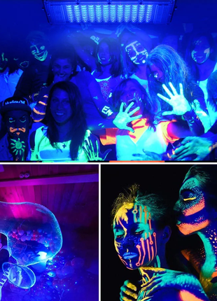 Ультрафиолетовый прожектор 95-400 нм 220 в/50 вт. ультрафиолетовая лампа