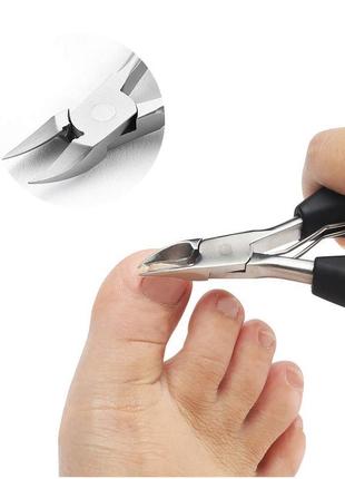 Кусачки, ножницы для обрезки ногтей, усиленные, педикюрные, маник1 фото