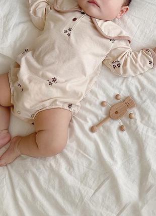 Пижама фемили фемели лук для малыша в стиле zara 73 80
