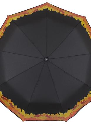 Зонт складной de esse 3221 полуавтомат осенний листопад