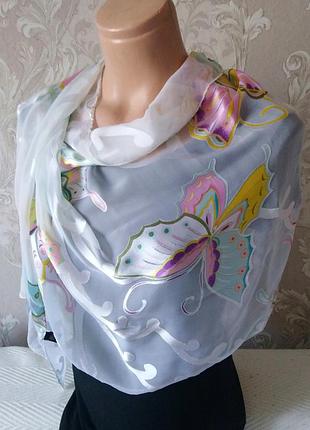 Хустка, шаль 100% шовк