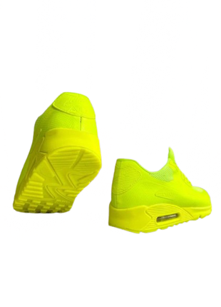 Топ ❤️ кроссовки nike air max 90 454446-70 37(23) 36(22.5) hyperfuse lime 🍋 салатовые ейр макс найк9 фото