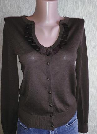 Mango красивий вовняний кардиган кофта