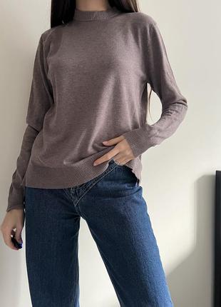 Базовый вискозный свитерик hm