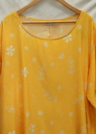 Женская легкая шелковая блузка, франция2 фото