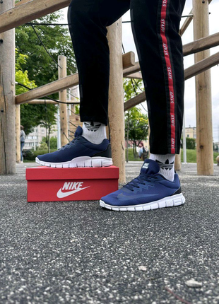 Кросівки nike free run 5.0 (blue)6 фото