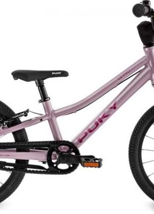 Дитячий велосипед 2-х колісний 18'' (від 4 до 8 років) puky s-pro 18 зріст 105 - 125 см алюмінієвий рожевий2 фото