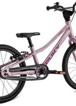 Дитячий велосипед 2-х колісний 18'' (від 4 до 8 років) puky s-pro 18 зріст 105 - 125 см алюмінієвий рожевий3 фото