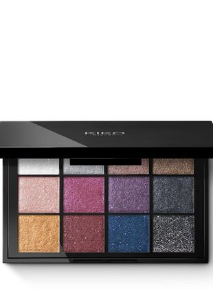 Палітра "cult colours eyeshadow palette" варіант 02 "shocking sparkle shades"1 фото