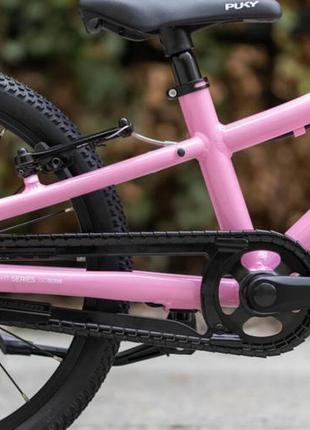 Дитячий велосипед 2-х колісний 16'' (від 3 до 7 років) puky s-pro 16 зріст 100 - 120 см алюмінієвий рожевий2 фото