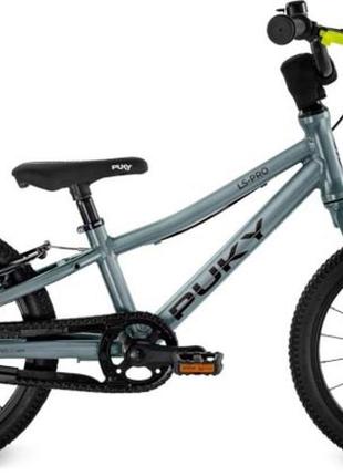 Дитячий велосипед 2-х колісний 16'' (від 3 до 7 років) puky s-pro 16 зріст 100 - 120 см алюмінієвий темно-синій4 фото