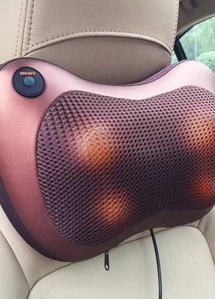 Масажна подушка car and home massage pillow4 фото