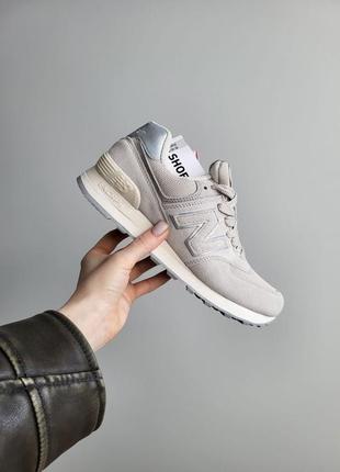 New balance 574 beige2 фото