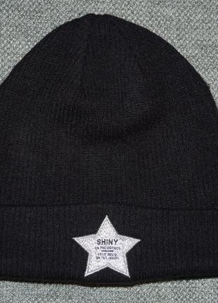 Демісезонна шапка для дівчинки reserved (розмір s/m)1 фото