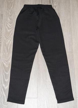 Чорні штани для дівчинки zironka (розмір 158)3 фото